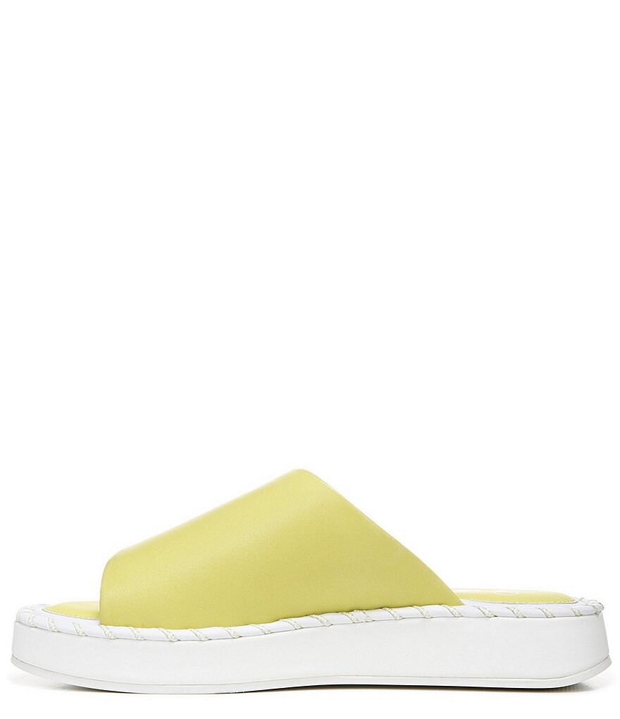 Sarto by Franco Sarto Zoe Leather Platform Slides