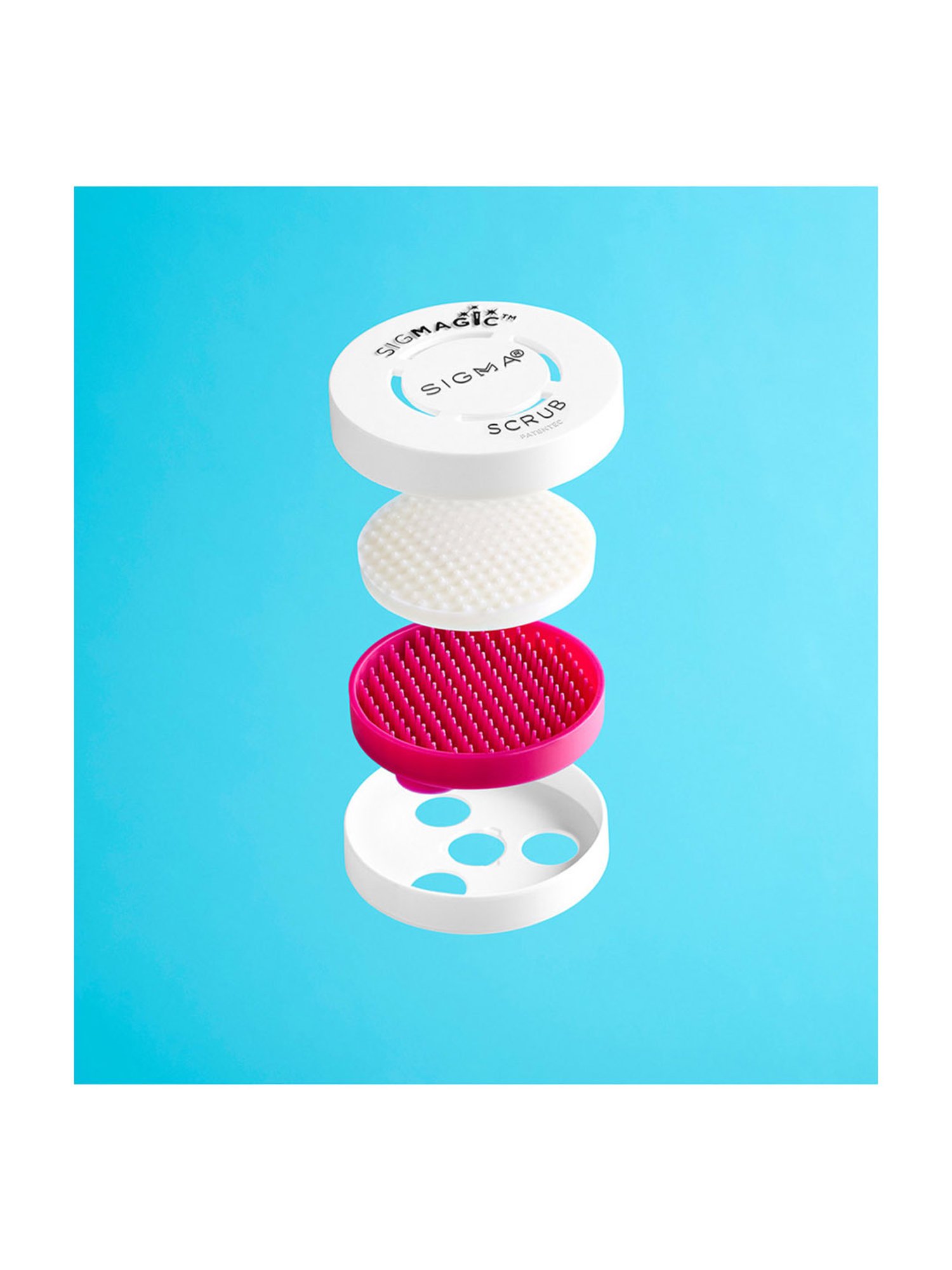 SWISS BEAUTY Highlighting and Lash Brush - Rose Gold