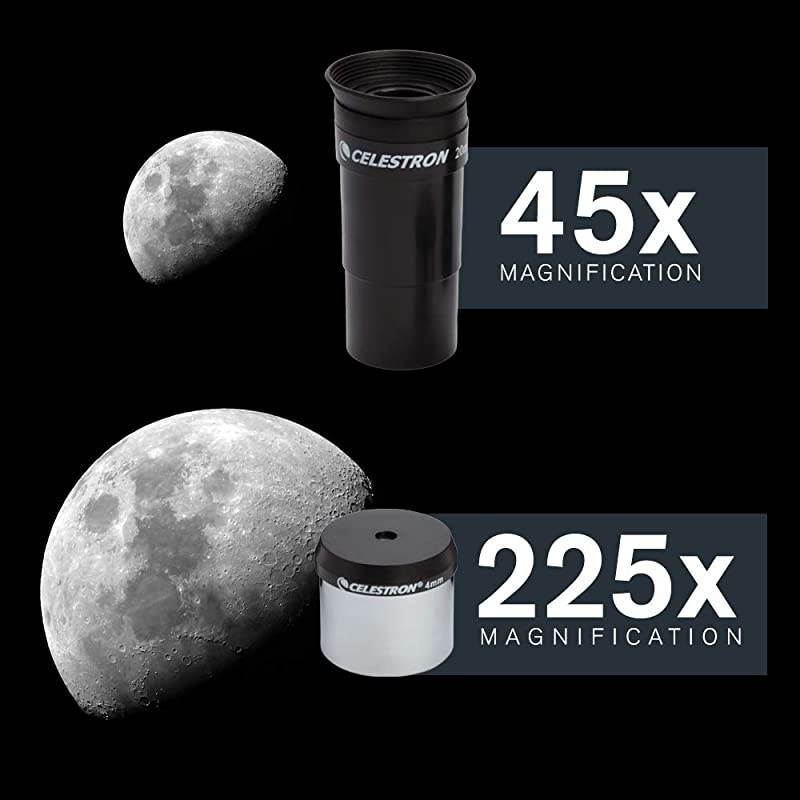 PowerSeeker 114EQ Telescope - Manual German Equatorial Telescope for Beginners - Compact and Portable - BONUS Astronomy Software Package - 114mm Aperture