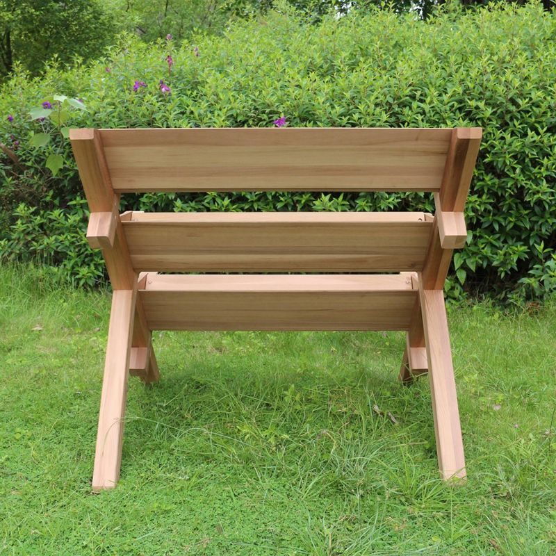 3 Tier Rectangular Planter Brown - Merry Products