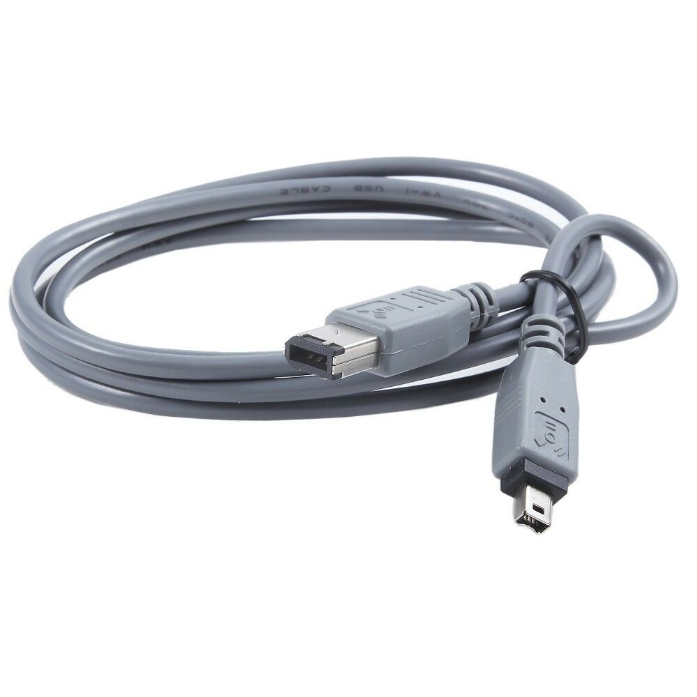 Firewire 6-4 P DV Video Cable Cord Lead For  PV-GS8 PV-GS12 PV-GS500/P