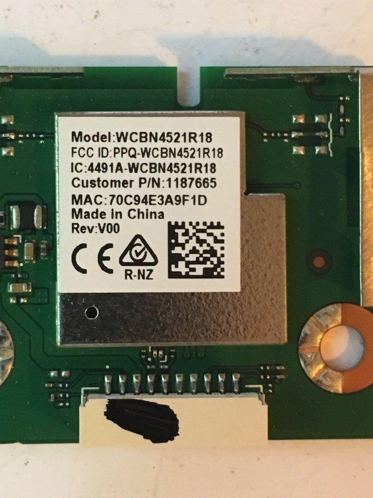 HISENSE 49H6E WIFI MODULE WCBN4521R18