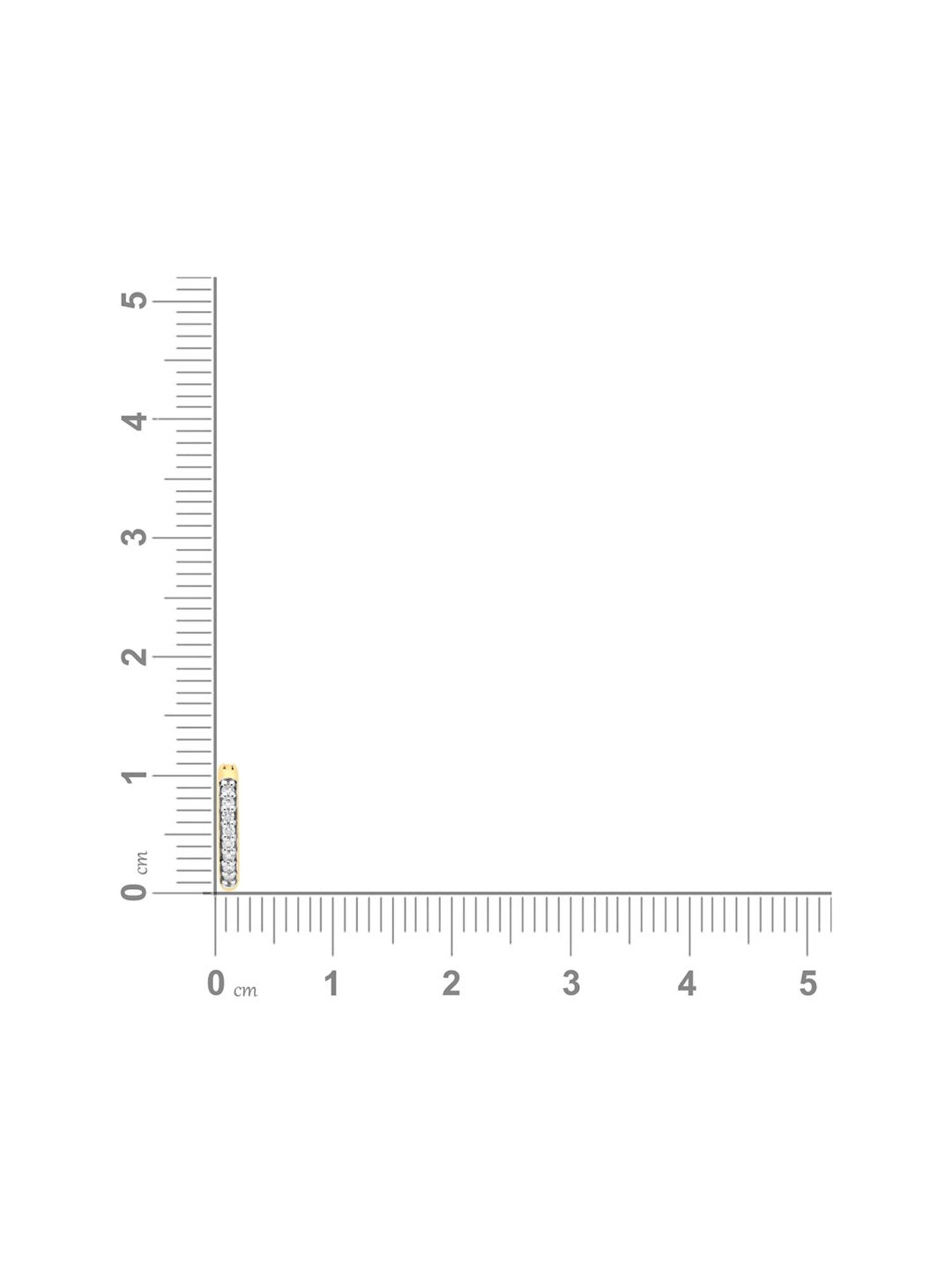 P.C. Chandra Jewellers 18 kt Gold & Diamond Earrings