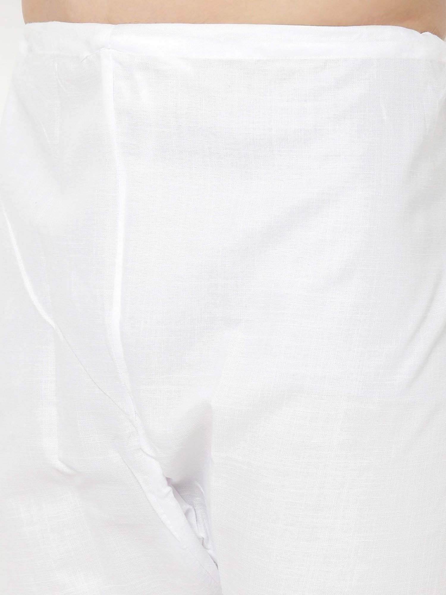 Hangup Plus White Regular Fit Kurta & Pyjamas Set