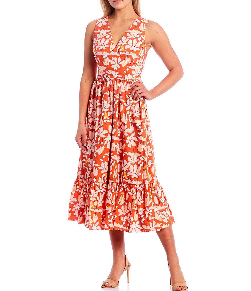 Sachin & Babi Dany Floral Midi Dress