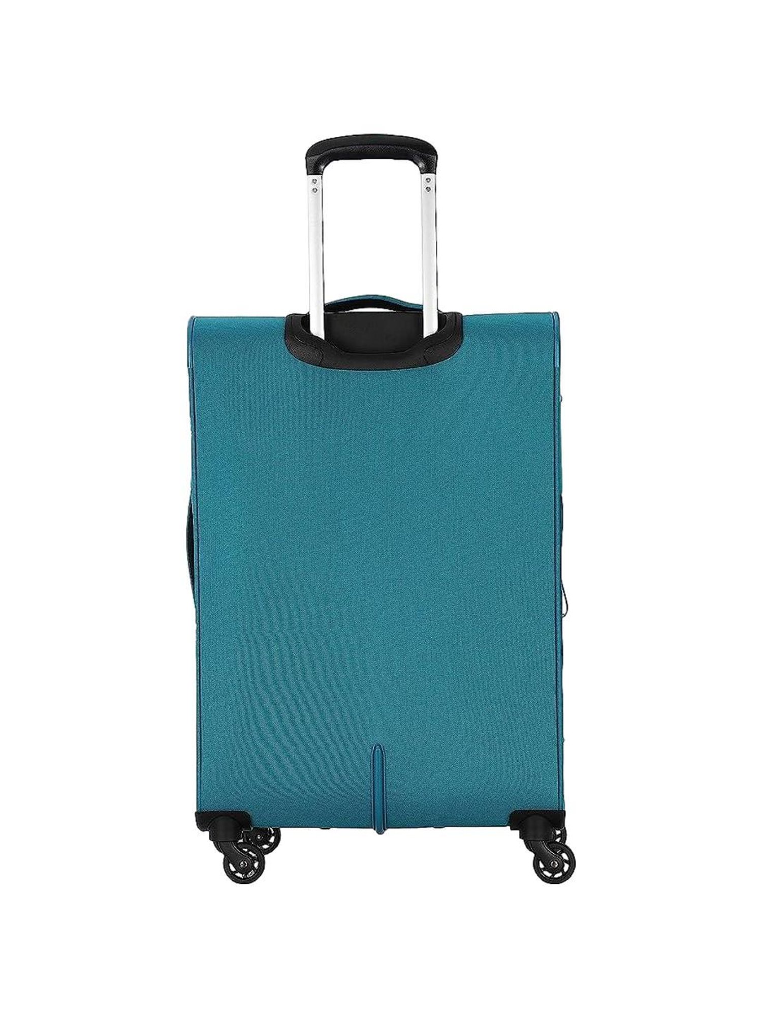 American Tourister Spruce Blue Textured Soft Medium Trolley Bag - 71 cm