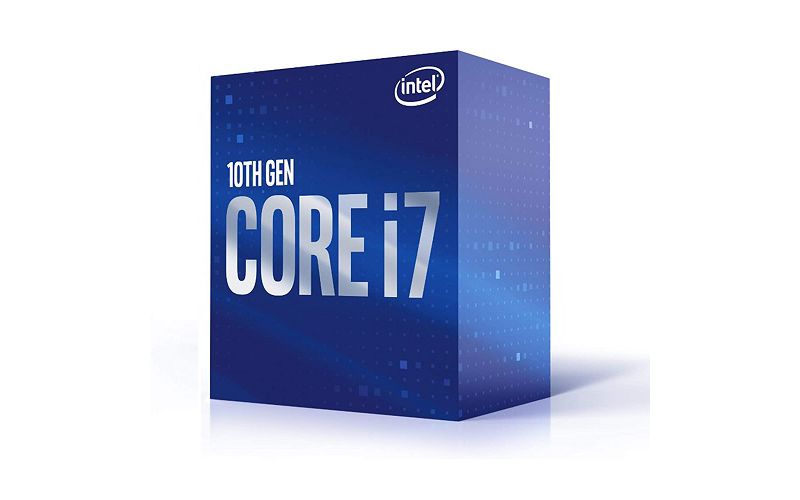 Intel Core i7-10700F Desktop Processor - 8 cores & 16 threads - Up to 4.8 GHz Turbo speed - Socket FCLGA1200 - 16 MB Intel Smart Cache