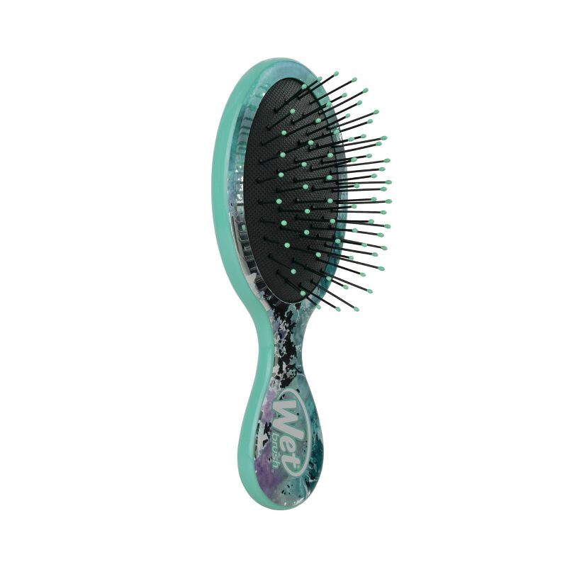 Wet Brush Gemstone Mini Detangler Hair Brush - Turquoise