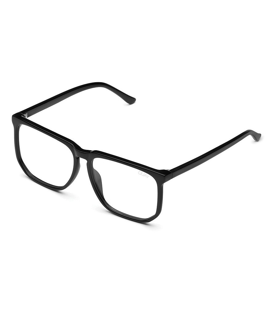 Quay Australia Oversized Square Blue Light Glasses