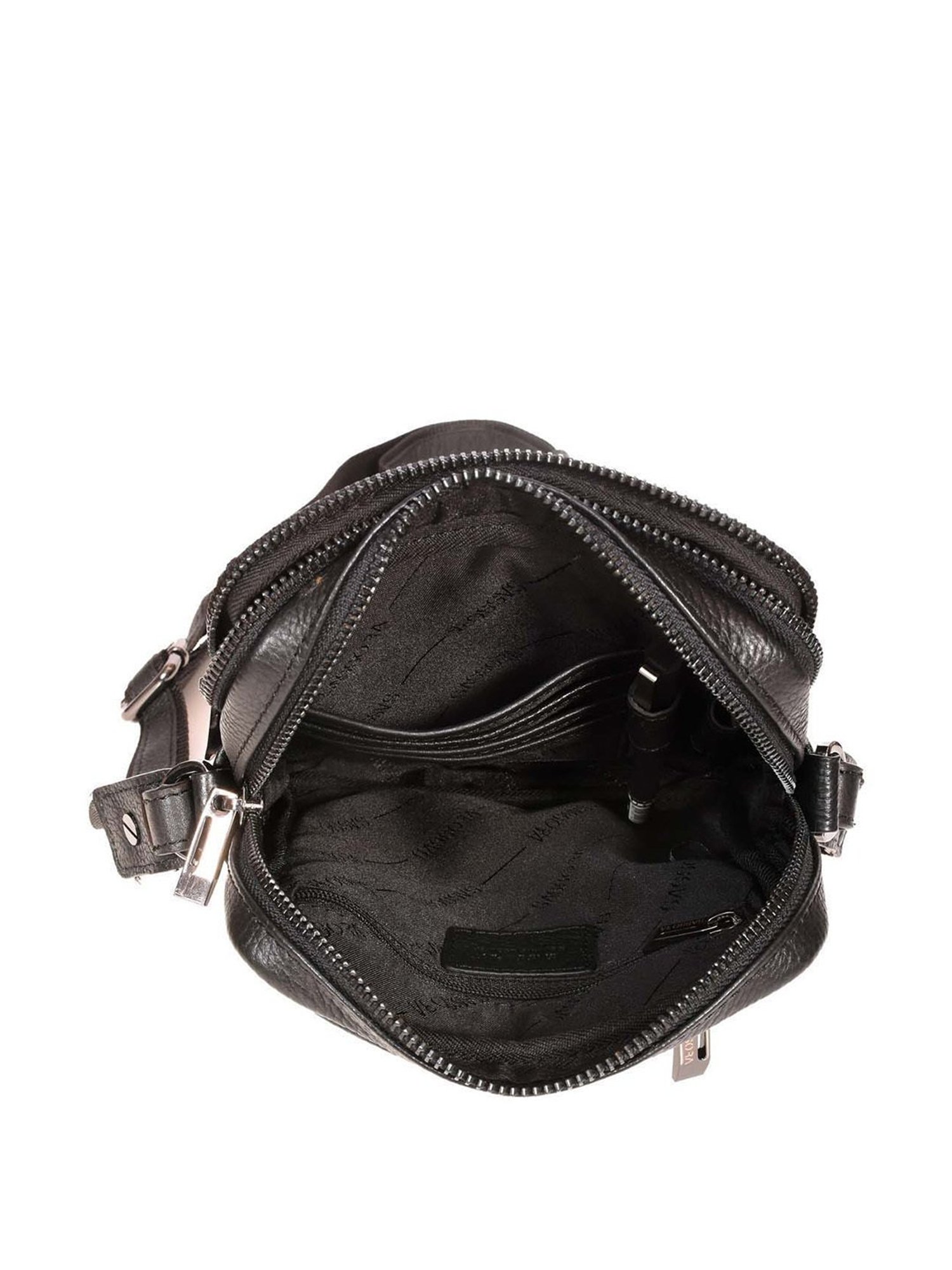 Ajile by Pantaloons Black Solid Sling Handbag