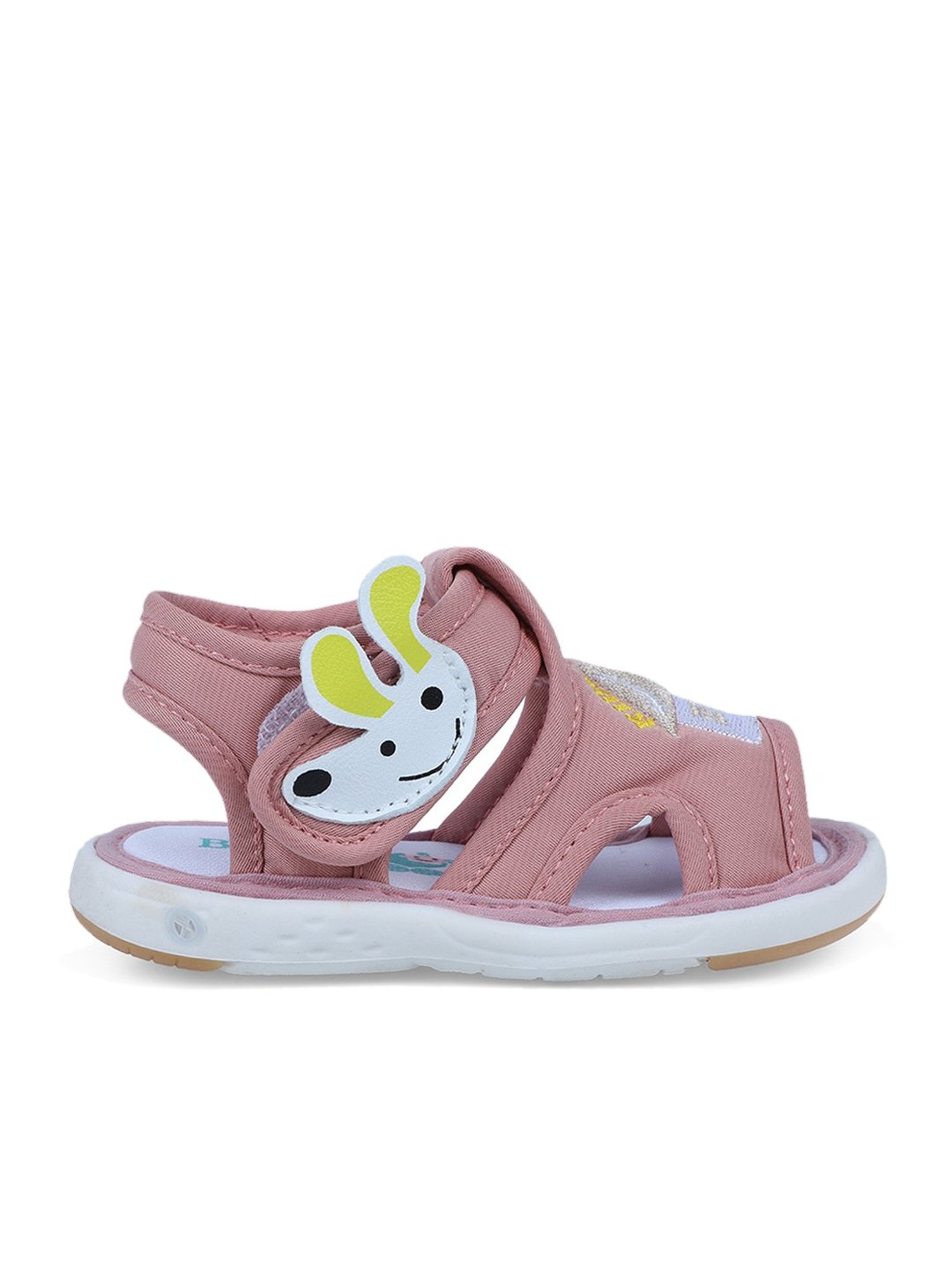 Passion Petals Kids Pink Sling Back Clogs