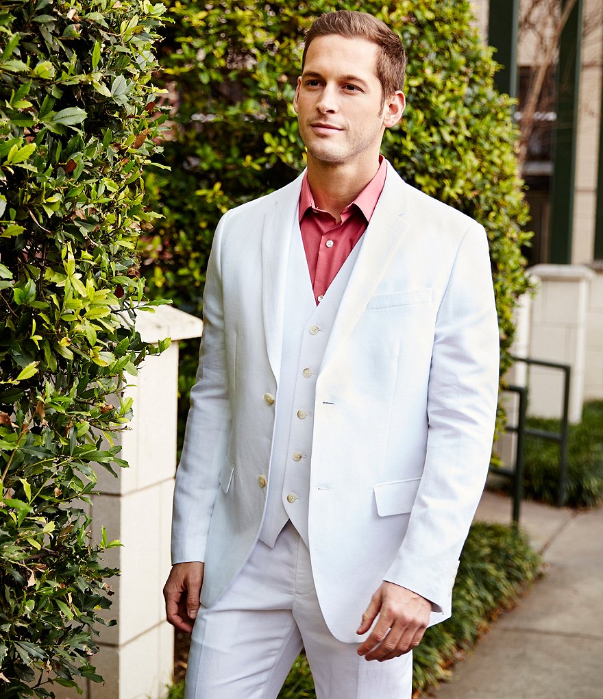 Perry Ellis Solid Suit Separates Vest