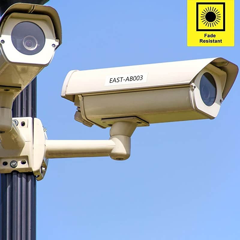 Compatible Label Tapes Replacement for Brother Label Maker Tape 12mm 047 Laminated White Tapes TZe231 TZ231 Work with Brother PTouch PTD200 PTD210 PT1230PC PT1280 7Pack