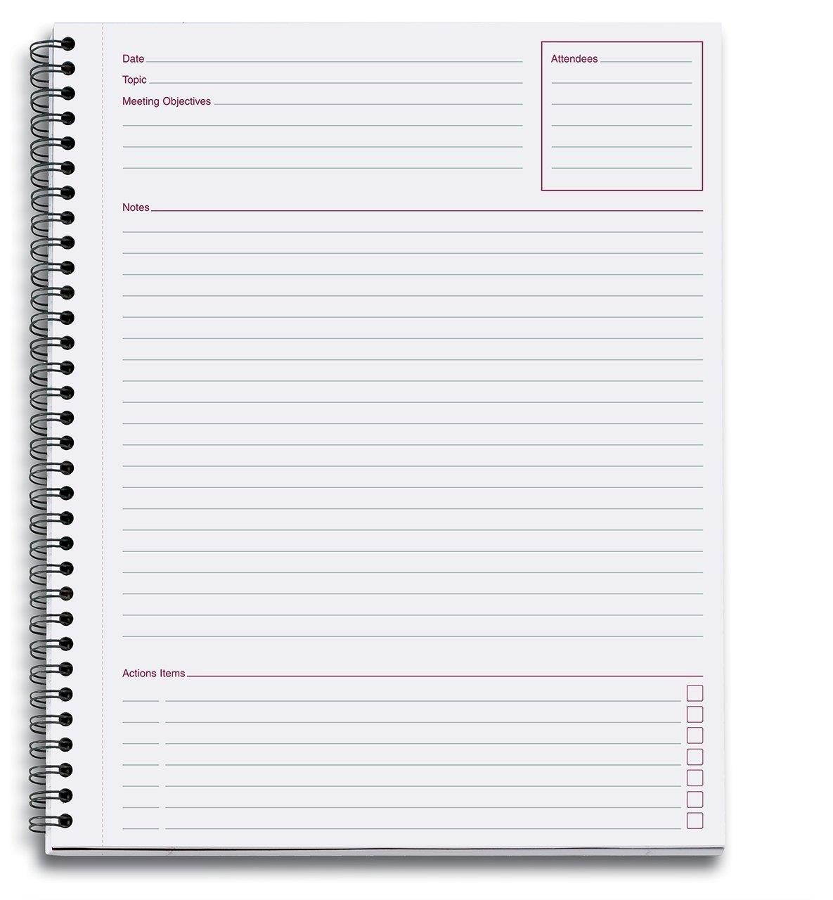 Cambridge Limited Meeting Planner (06132) Pack Of 6