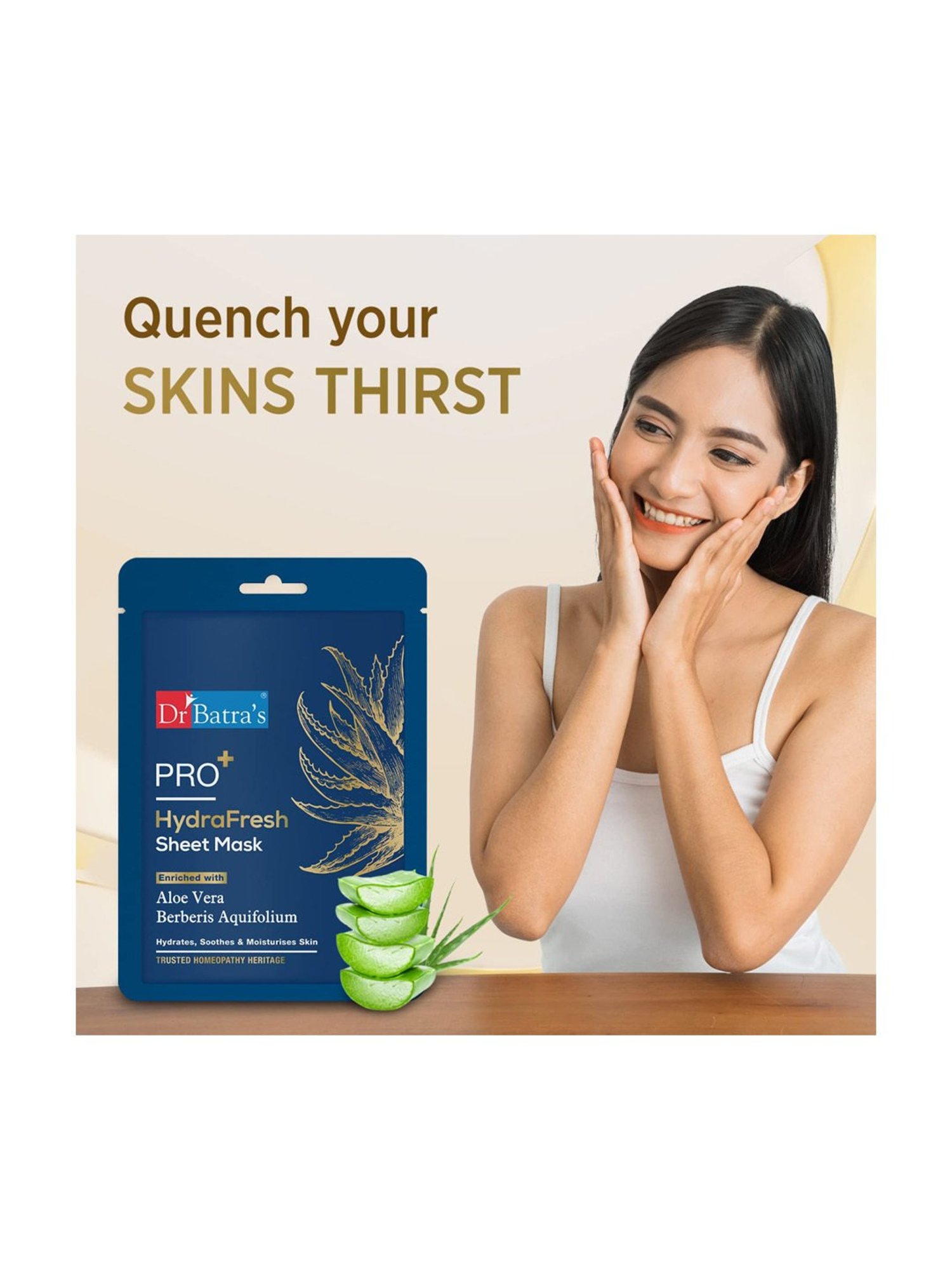 Dr. Batra's Pro+ HydraFresh Sheet Mask - 25 gm