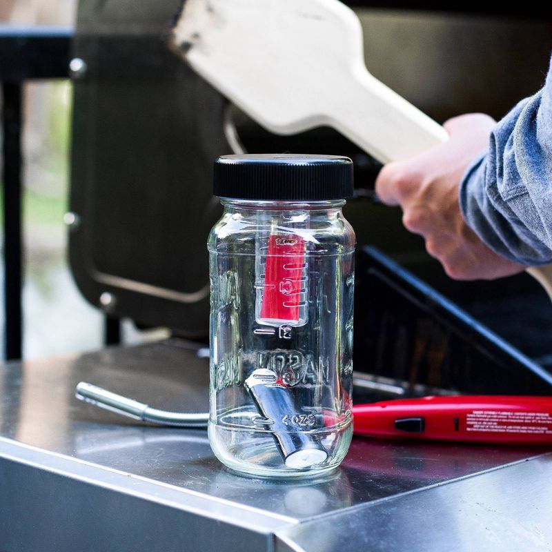 Masontops 2pk Jar Safe Child-Resistant Mason Jar Lids Regular White