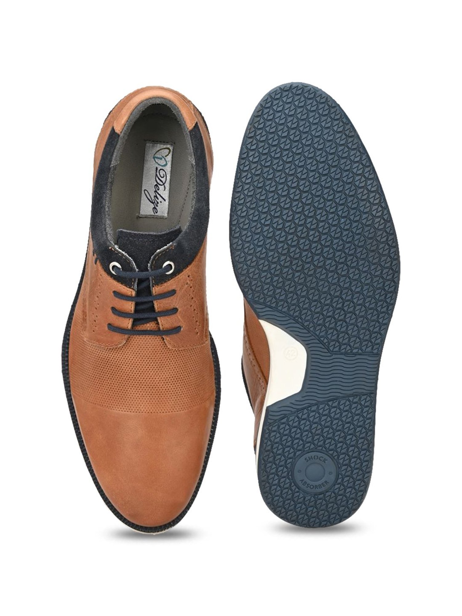 Delize Tan Casual Sneakers