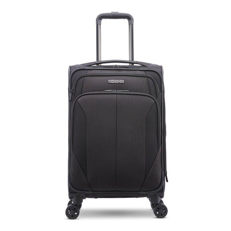 American Tourister Phenom 20" Softside Spinner Suitcase - Black