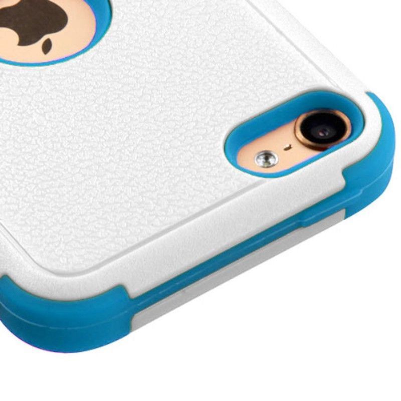 MYBAT For Apple iPod Touch 5th Gen/6th Gen White Blue Hard Hybrid Case Cover w/stand