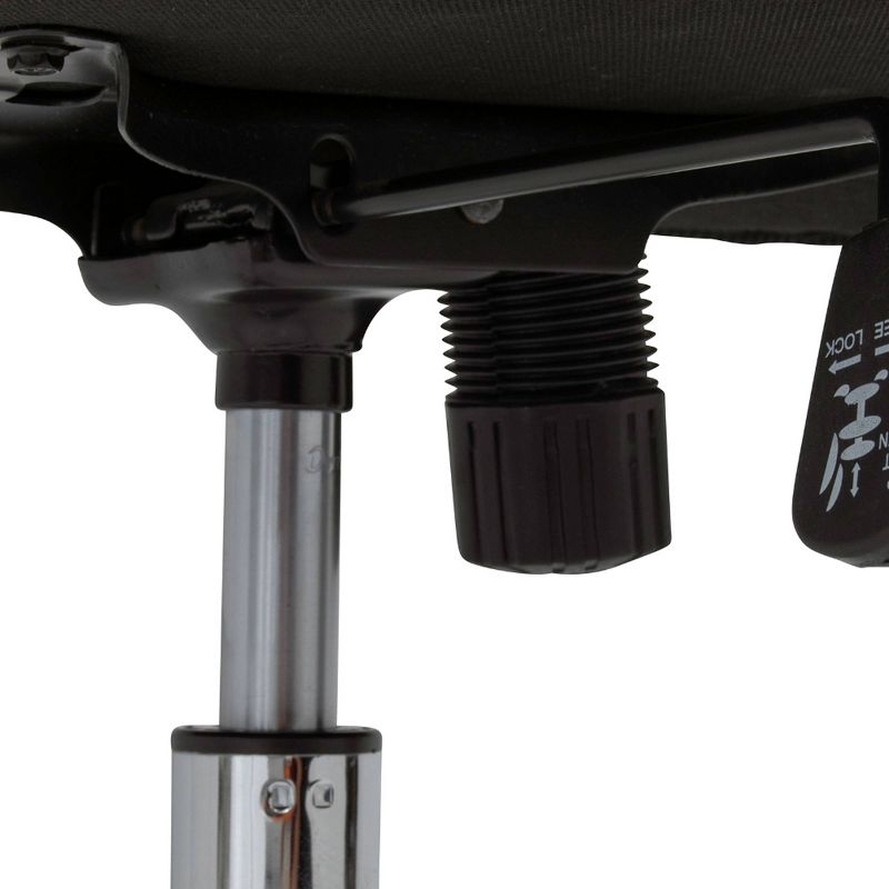 High Back Mesh Managers Chair White/Black - Calico Designs