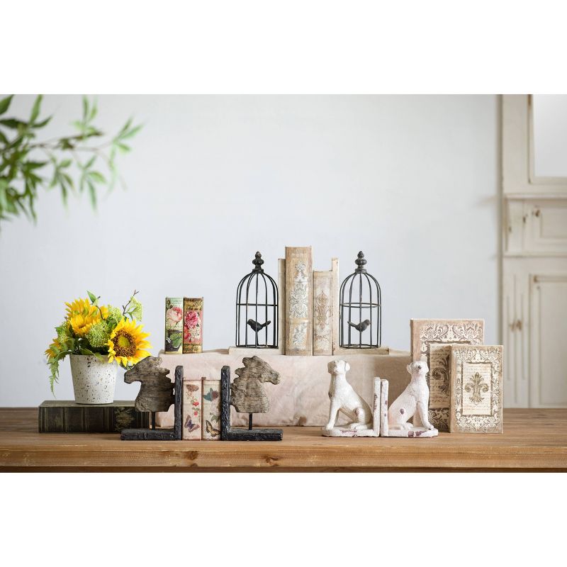 Resin Pinecone Bookends - 3R Studios