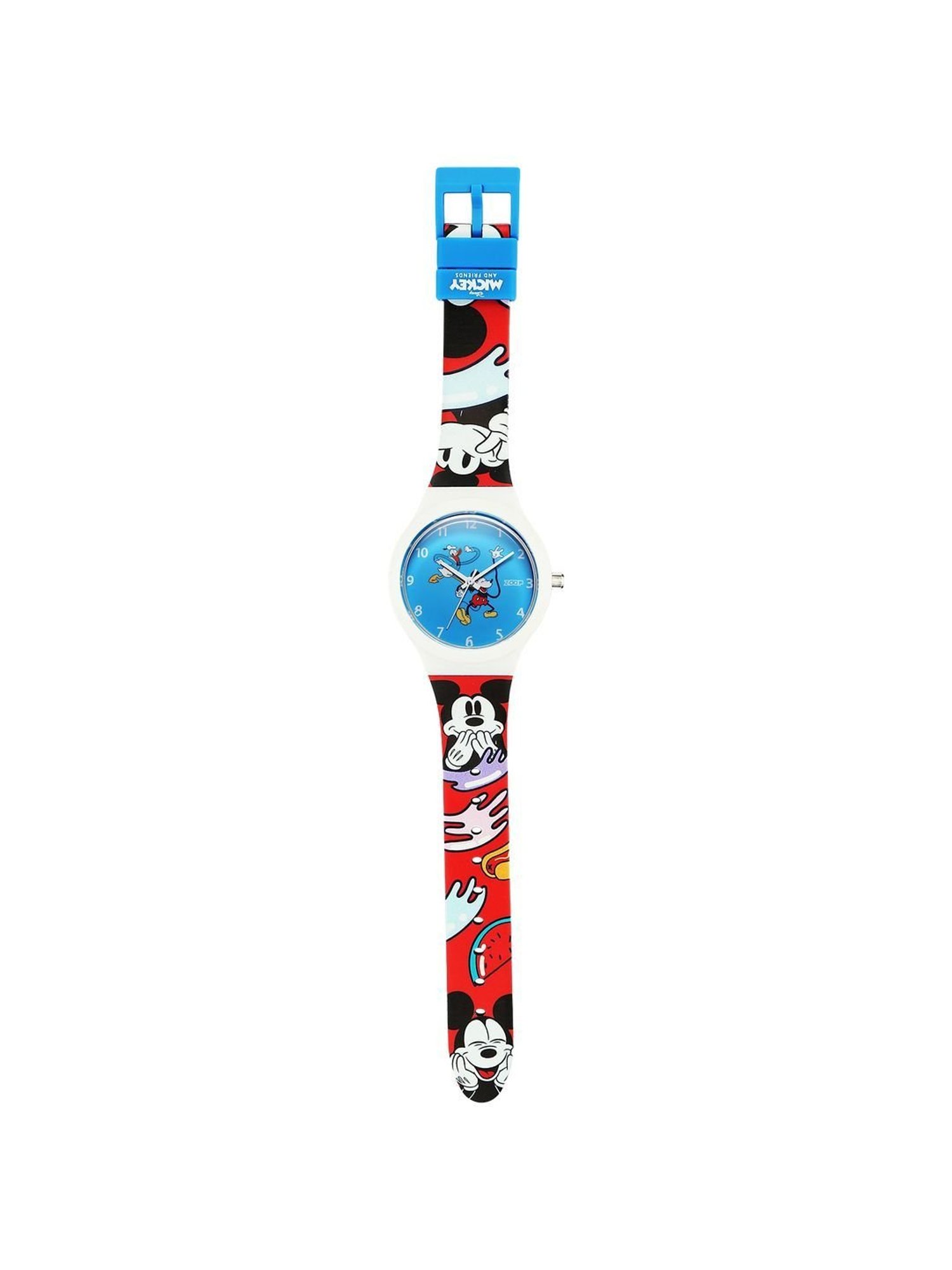 Zoop 16018PP05 Disney Kids Analog Watch with 3 Straps