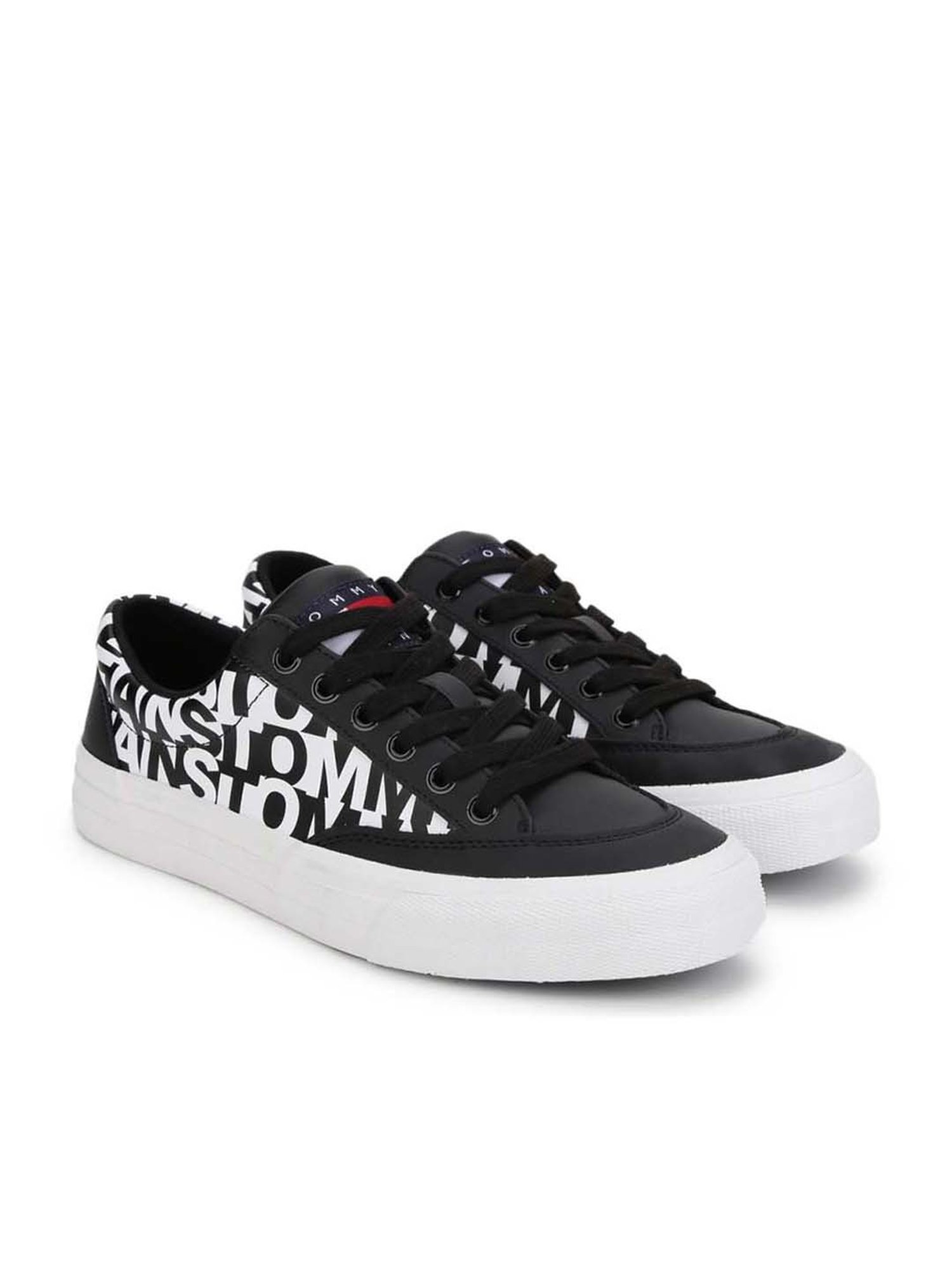 Tommy Hilfiger Men's Black Casual Sneakers