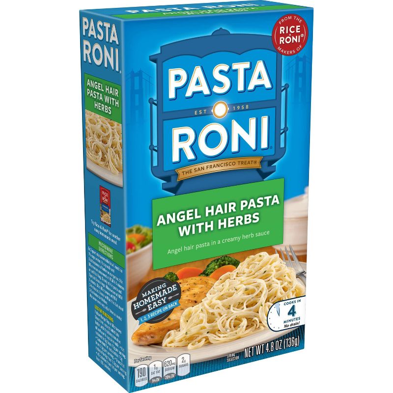 Pasta Roni Angel Hair Pasta With Herbs 4.8oz