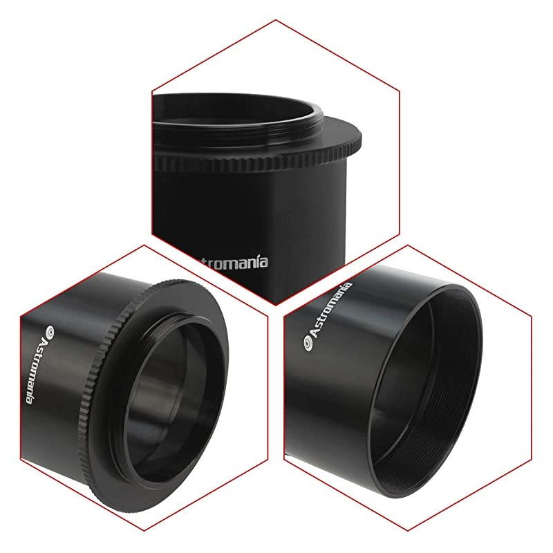 2" T-2 Focal Camera Adapter for SLR Cameras - Simply Attach Your Camera to The Telescope