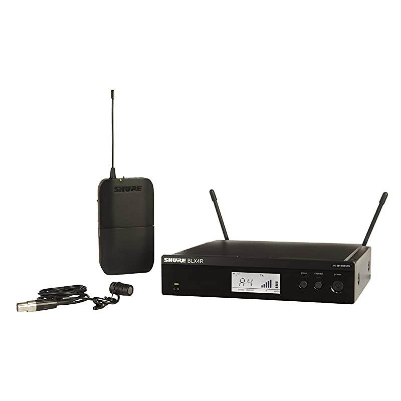 BLX14R/W85 Rack Mount Wireless Microphone System with Bodypack and WL185 Lavalier Mic