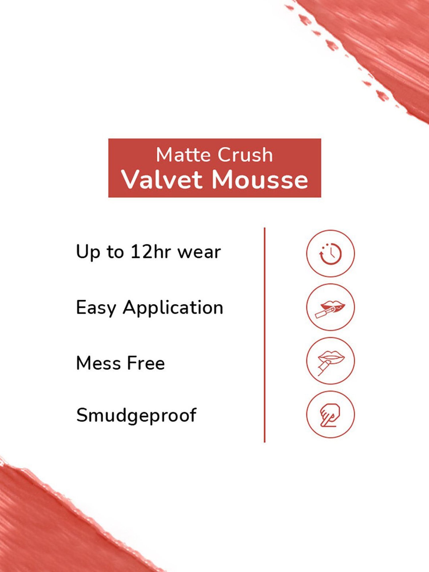 Matt Look Matte Crush Velvet Mousse Liquid Lipstick 27 Walnut Peach - 10 ml