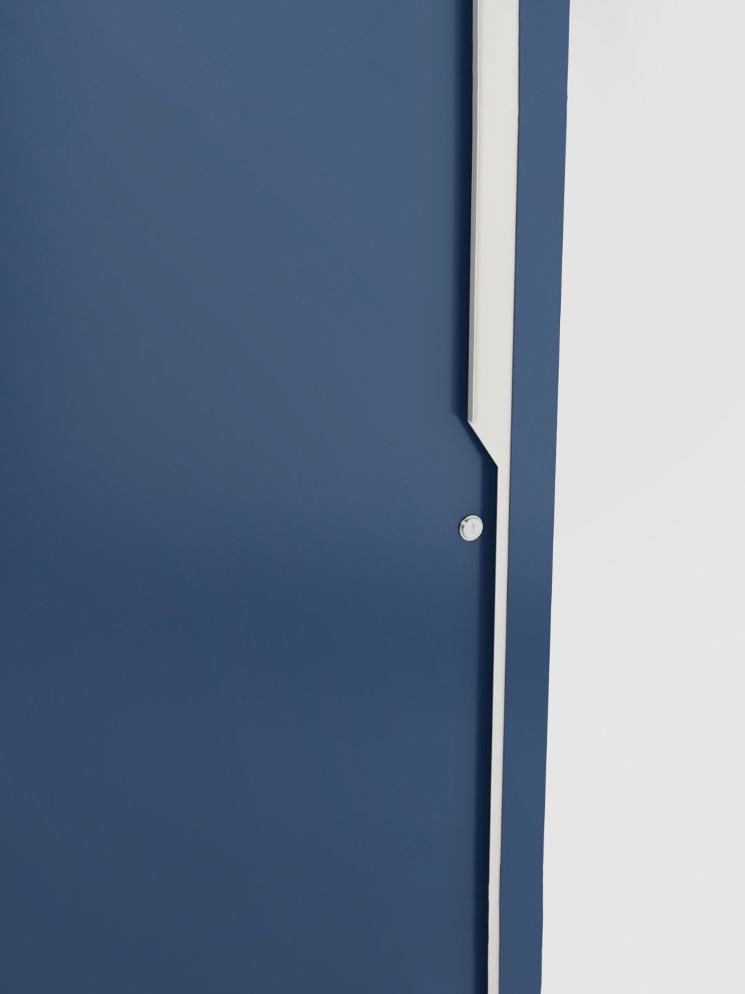 Godrej Interio Slide N Store Pro 2-Door Steel Wardrobe, Tex Phiroja Blue (1-Year Warranty, 1 Drawer)