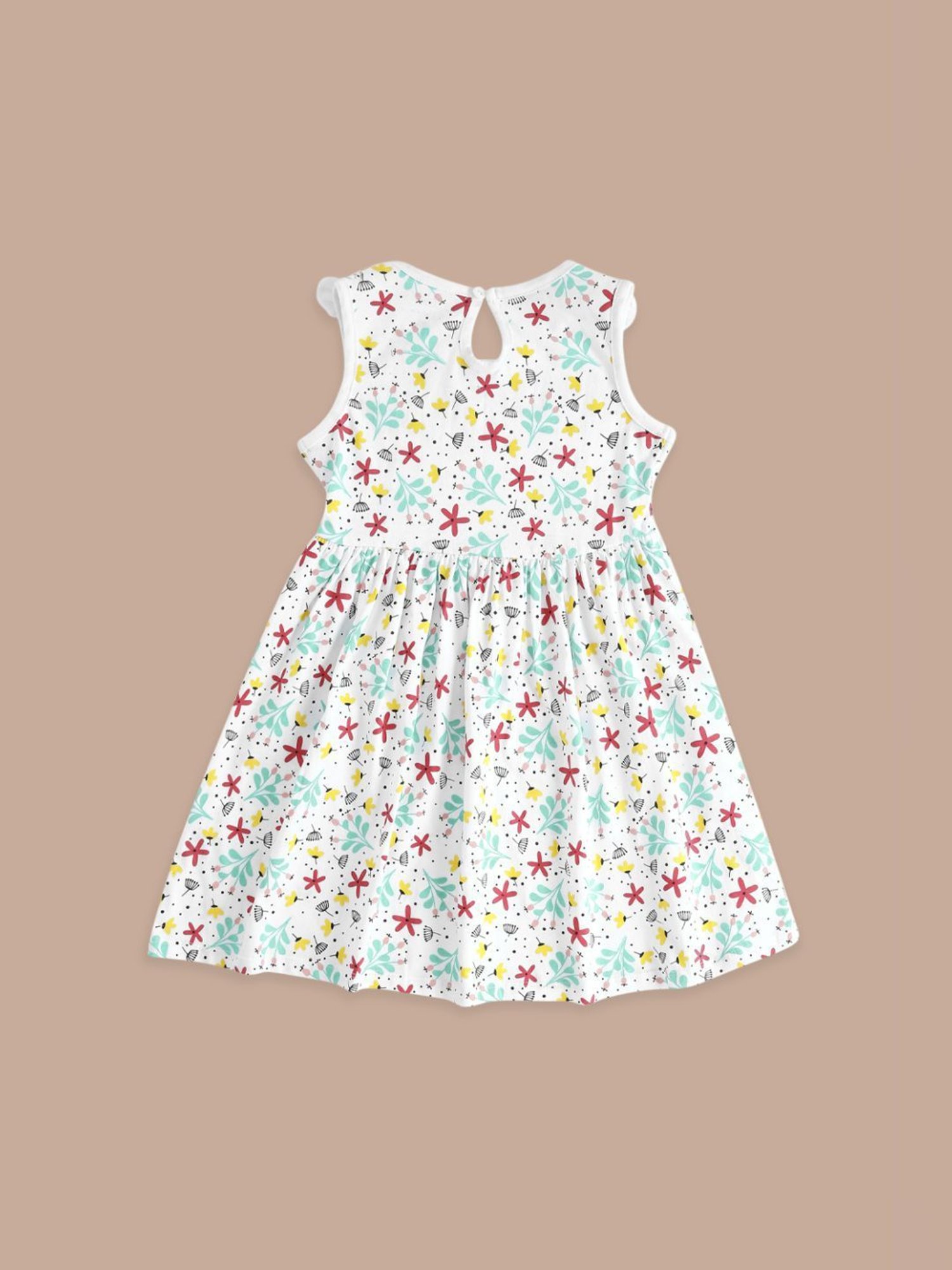 Pantaloons Junior Multicolor Cotton Printed Dress