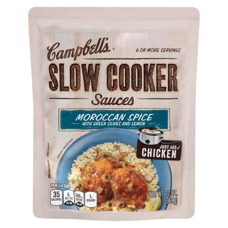 Campbell's Slow Cooker Moroccan Spice Sauce 13oz