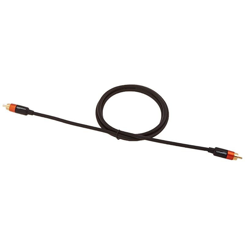 Digital Audio Coaxial Cable 4 Feet 5Pack