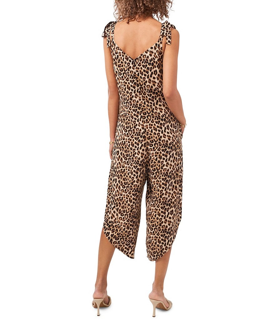 Tahari ASL Sequin Long Sleeve Crepe Jumpsuit