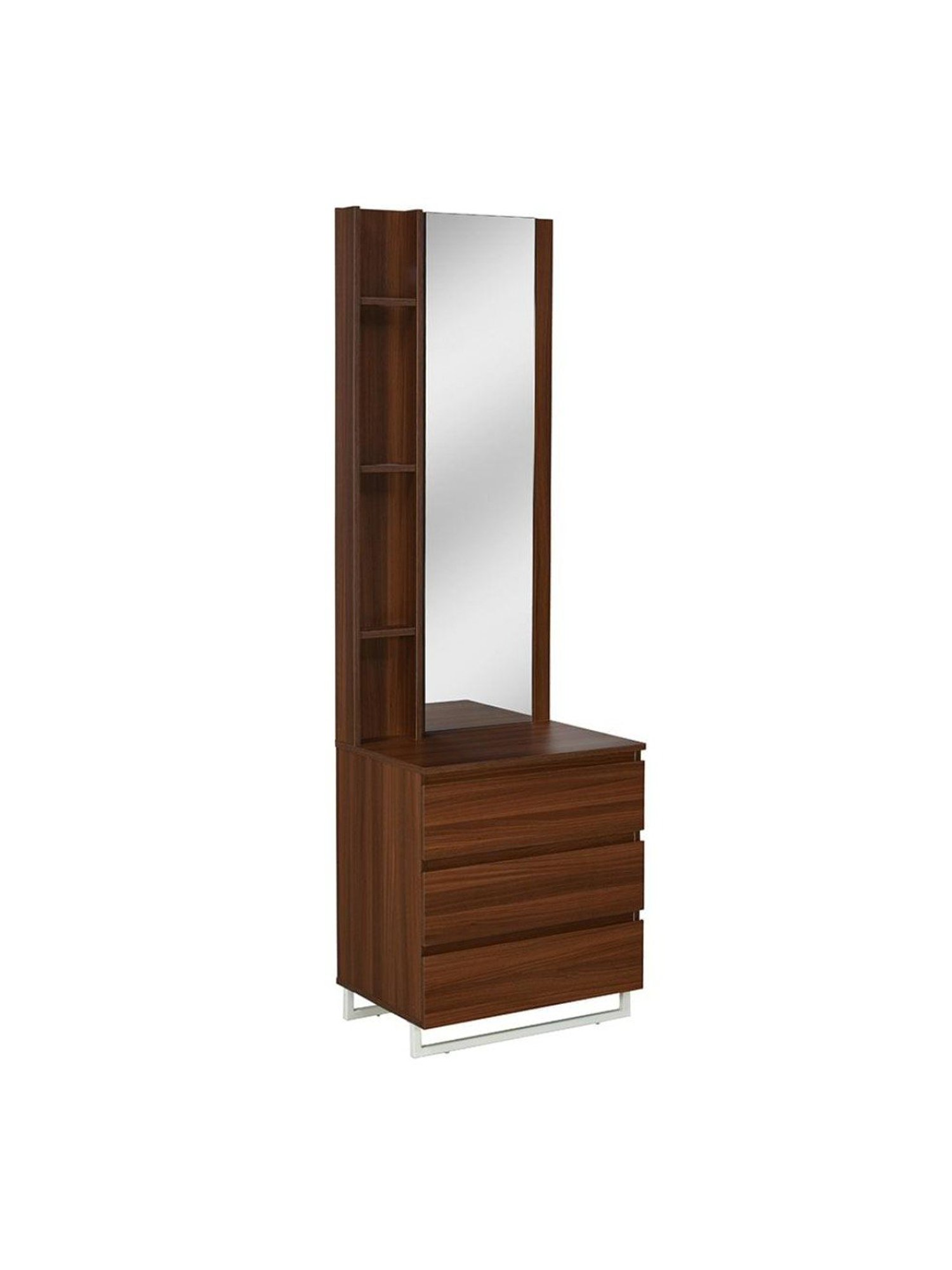 Nilkamal Meta Classic Walnut Engineered Wood Dressing Table