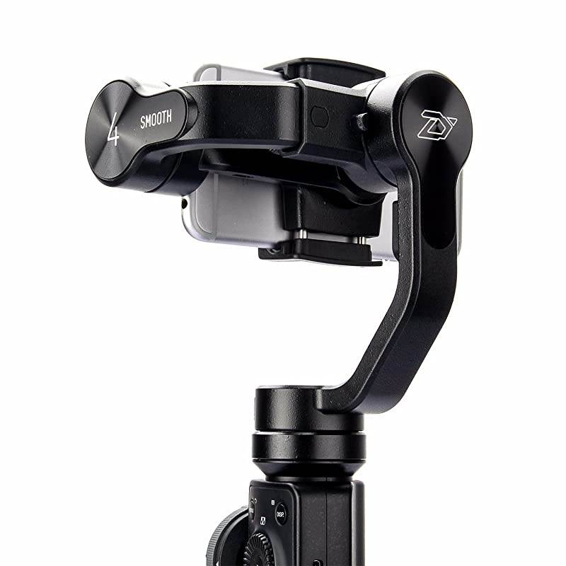 Smooth 4 3Axis Handheld Gimbal Stabilizer YouTube Video Vlog Tripod for iPhone 11 Pro Xs Max Xr X 8 Plus 7 6 SE Android Cell Phone Smartphone