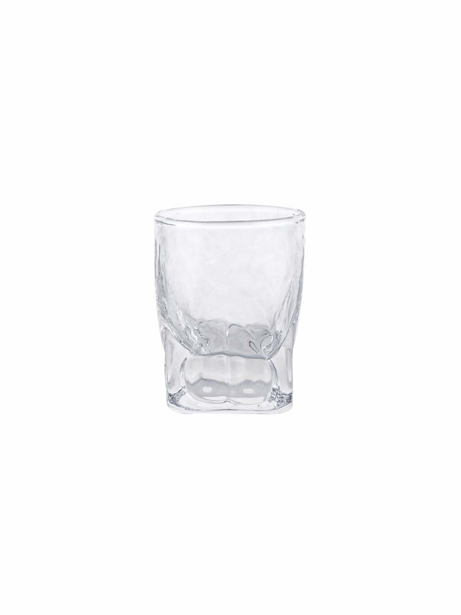 Goodhomes DUROBOR Transparent Glass Quartz Shot Glasses (70 ml) - Set of 6