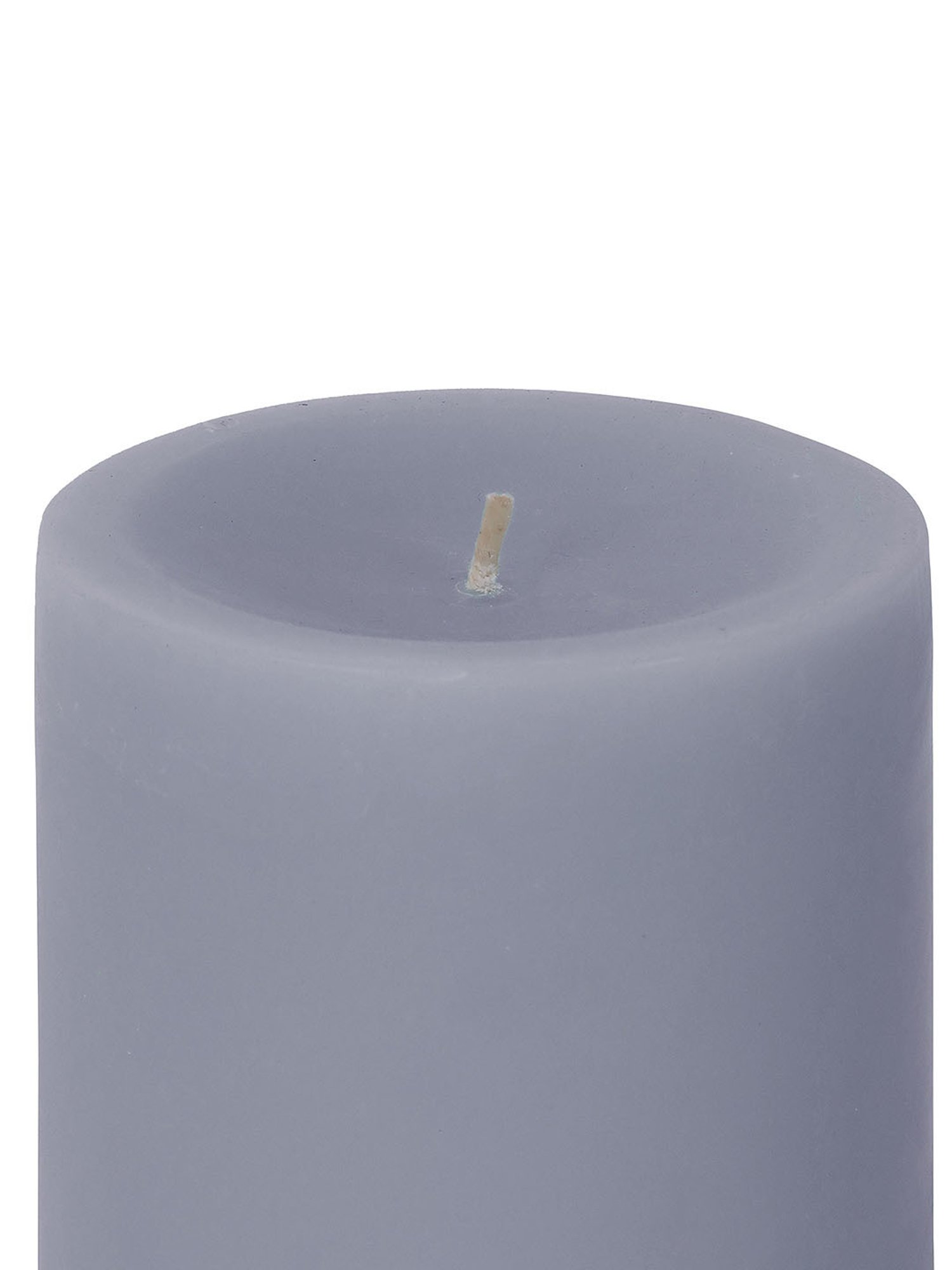 Pure Home and Living Purple Black Amber Pillar Candle