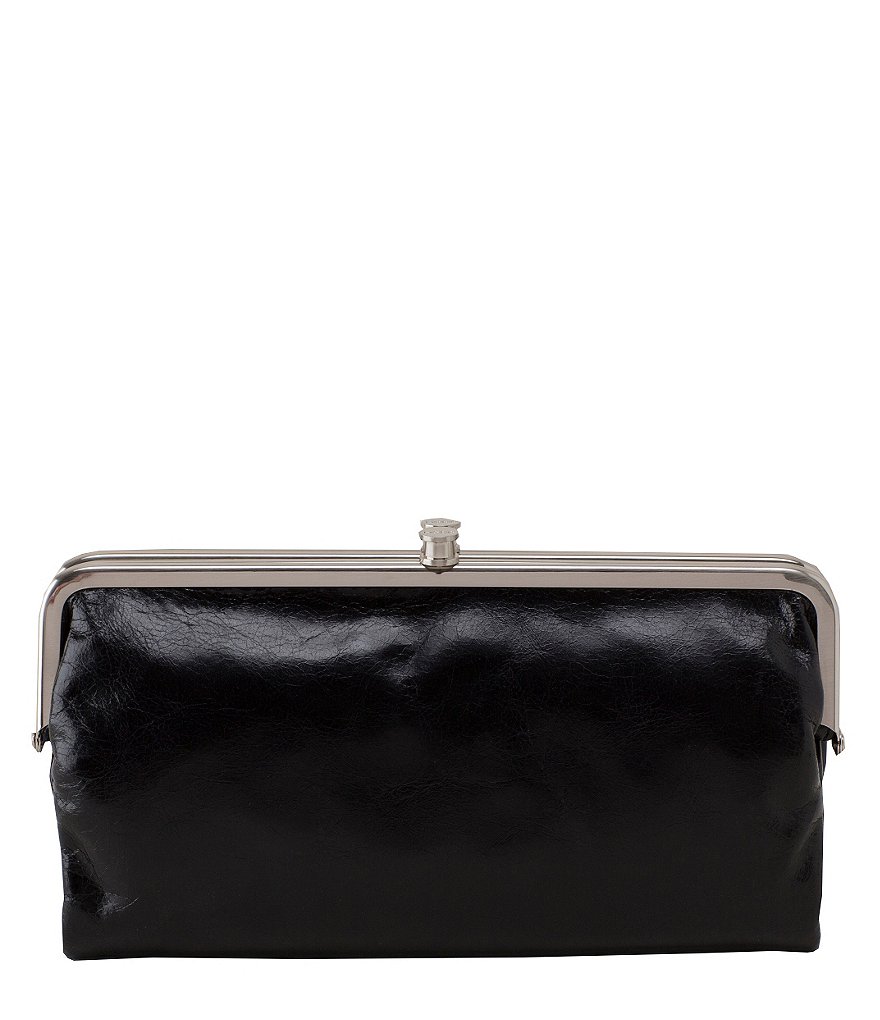 HOBO Original Leather Lauren Double-Frame Clutch Wallet
