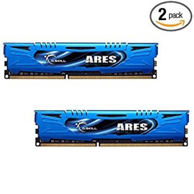 G.SKILL Ares Series 16GB (2 x 8GB) 240-Pin DDR3 SDRAM DDR3 1600 (PC3 12800) Intel Z87/ Z77/ Z68/ P67 Low Profile Extreme