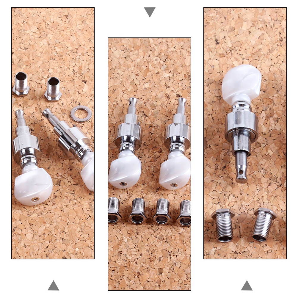 4pcs Banjo Tuning Pegs Tuners String Key Banjo Parts Accessories Tuning Kit