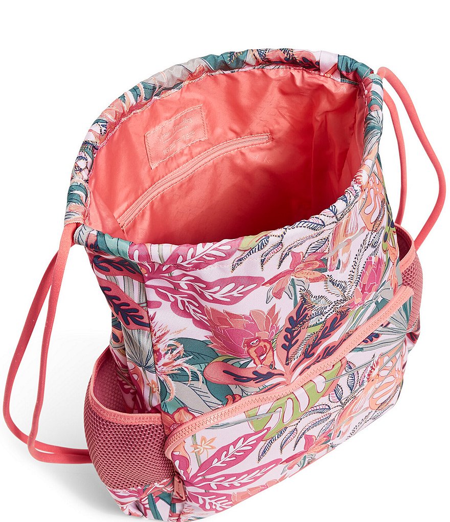 Vera Bradley Reactive Deluxe Drawstring Backpack