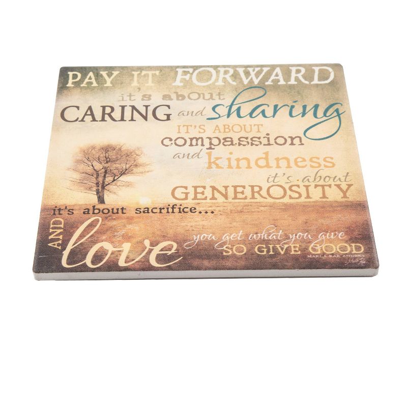 Home Basics Scroll Collection Steel Trivet, Bronze