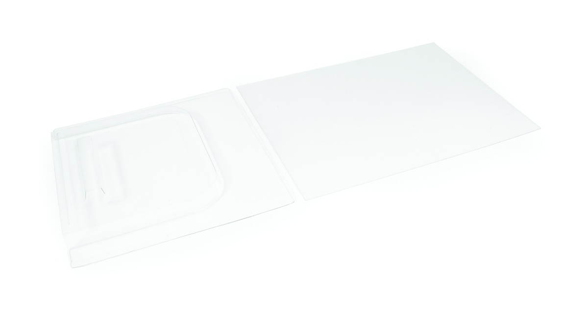 CAMCO 45591 Camco 45591 Screen Door Slide Set - 12" x 28", Clear