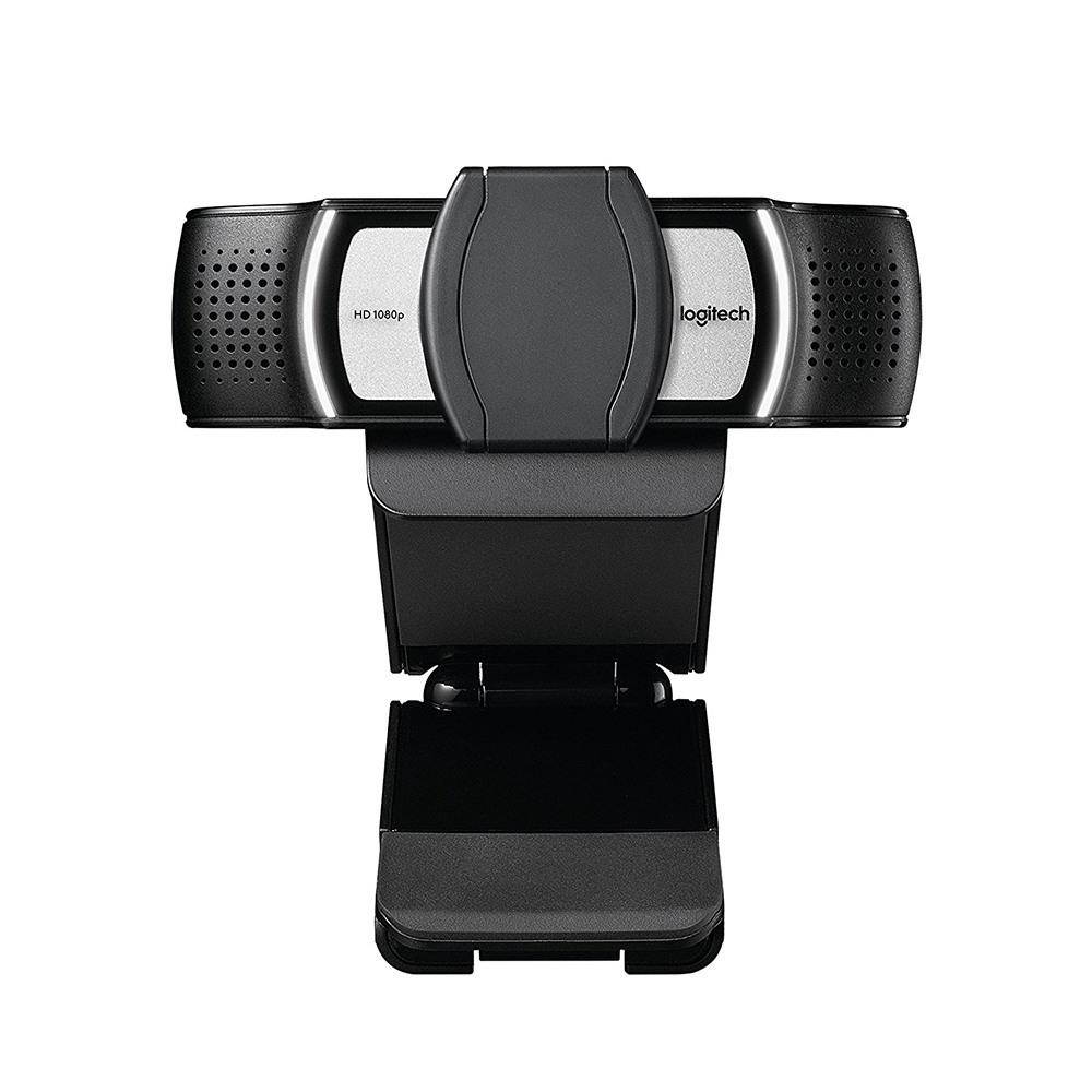 Original Logitech C930c HD Smart 1080P Webcam with Cover for Computer Zeiss Lens USB Autofocus Video camera 4 Time Digital Zoom Chatcam for PC Desktop or Laptop Computer Webcam