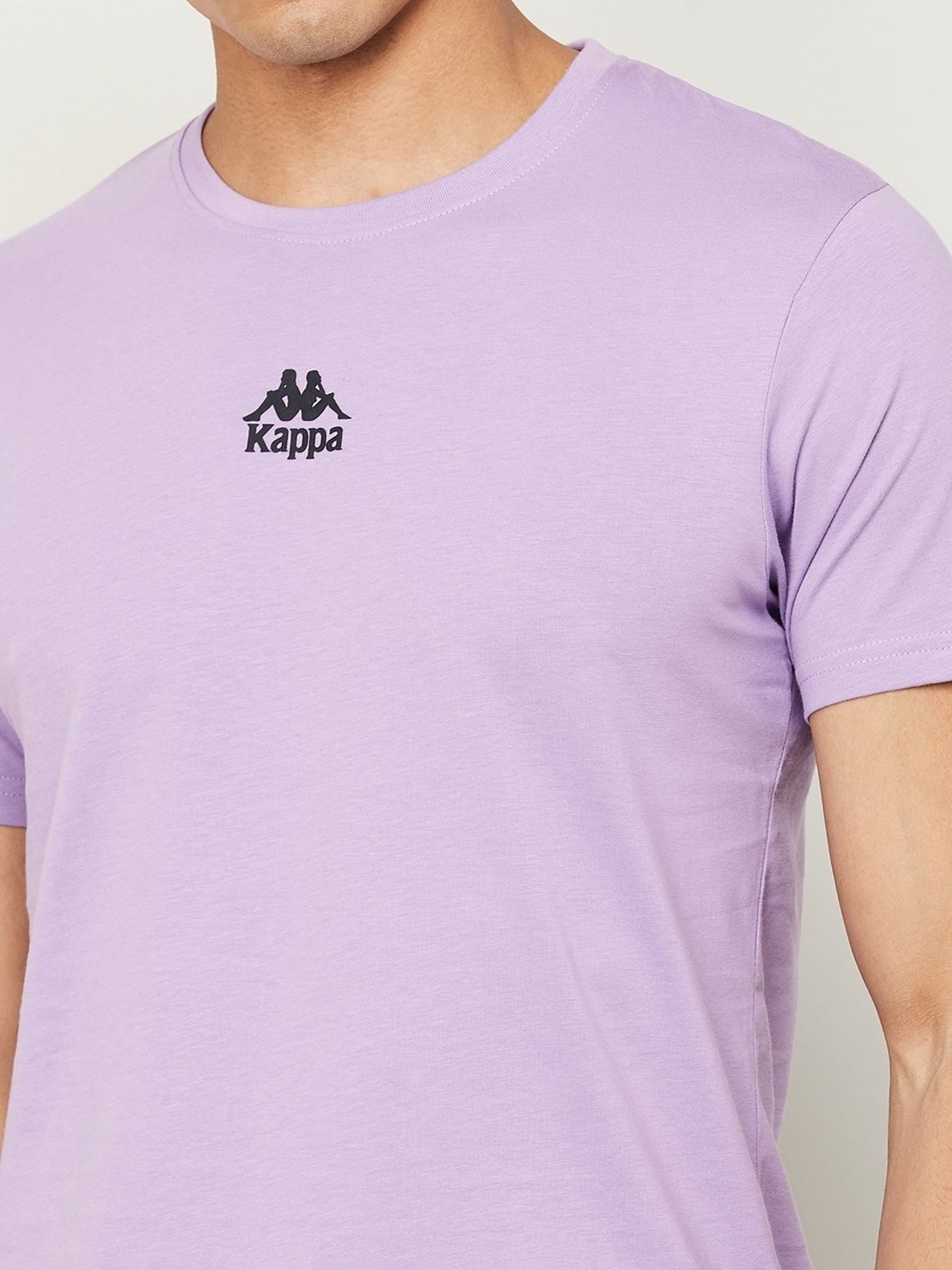 KAPPA Lavender Regular Fit T-Shirt