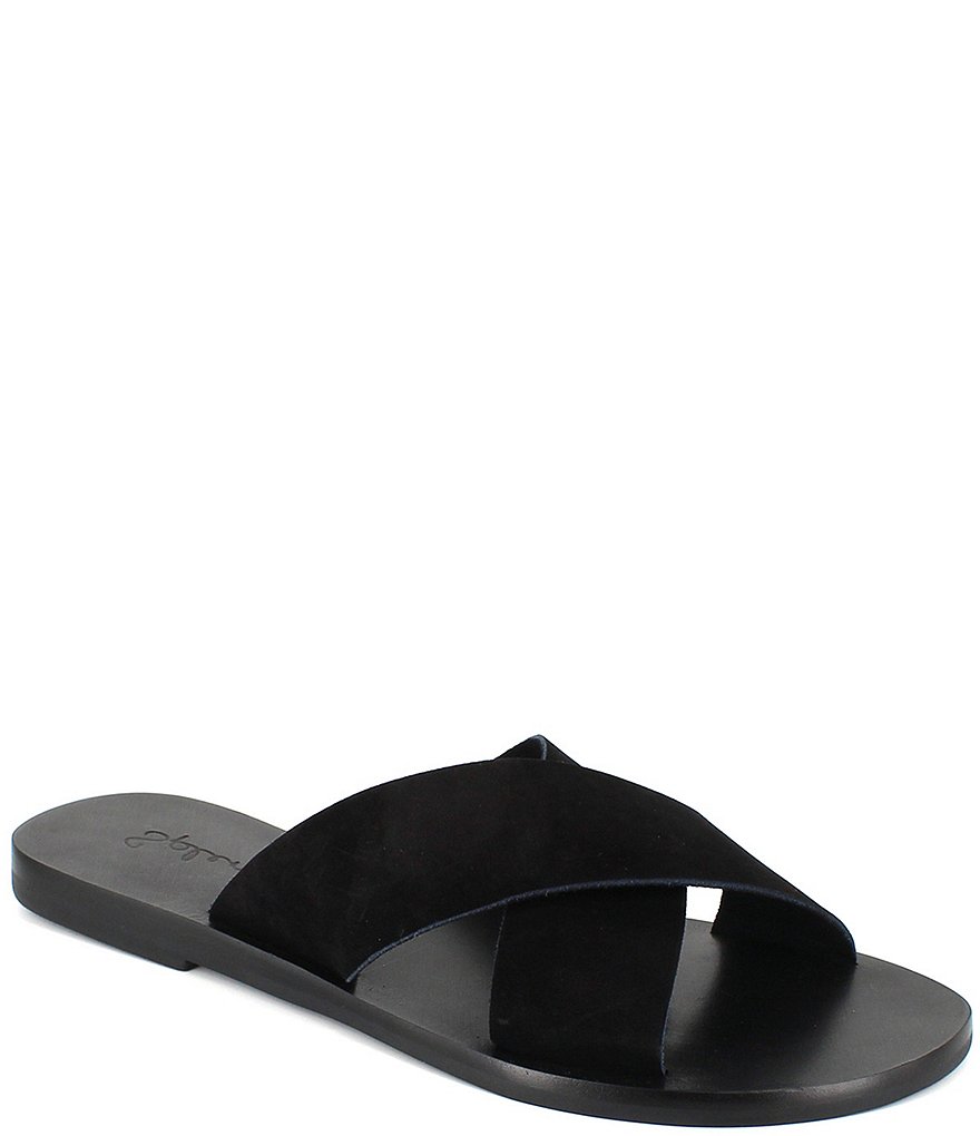 Splendid Tava Leather Crossband Slides