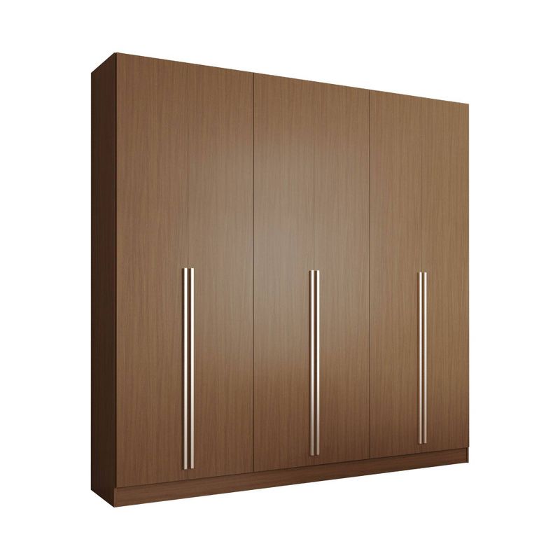 Eldridge Freestanding Wardrobe Maple Cream - Manhattan Comfort